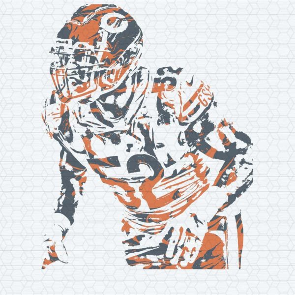 Chicago Bears No 52 Player Love Football Logo SVG