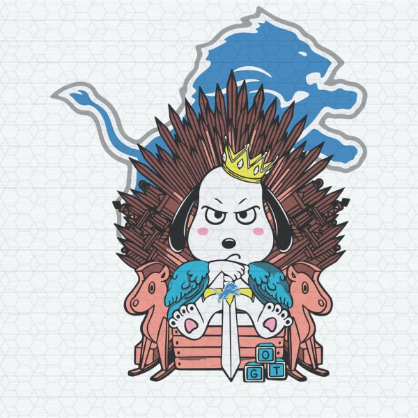 Game Of Thrones Snoopy On Throne Baby Got SVG